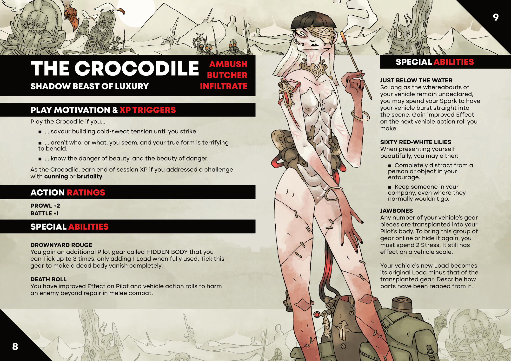 Afterbirth of the Shadow King, for Austin Ramsay&#39;s Beam Saber RPG