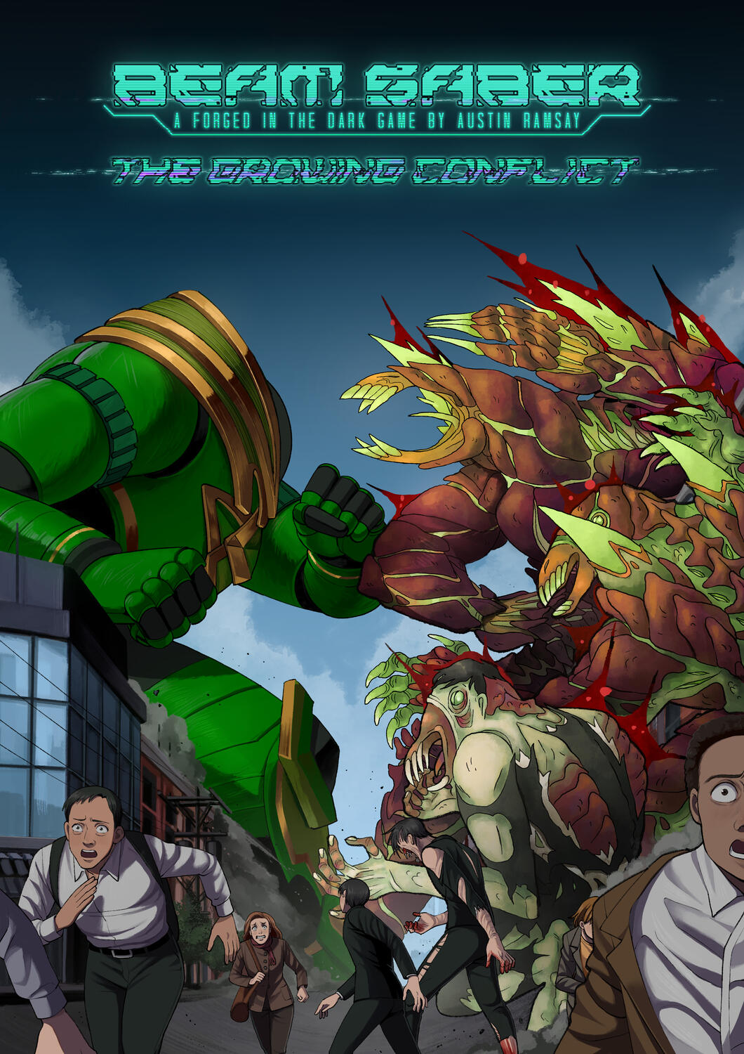 BEAM SABER: THE GROWING CONFLICT by Austin Ramsay (Artist, Writer)